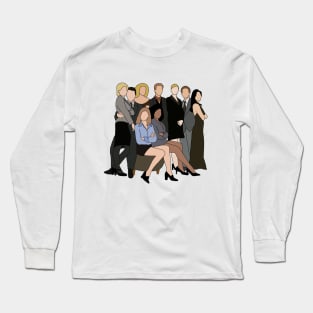 ally mcbeal cast Long Sleeve T-Shirt